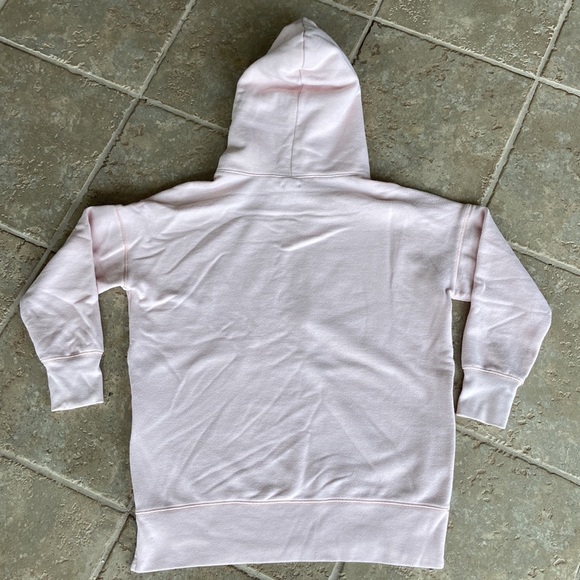 Aerie pullover baby pink hoodie with zip up sides size small - Picture 4 of 4